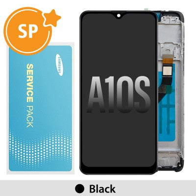 Tecguru-Samsung Galaxy A10s A107F LCD Screen Replacement Digitizer GH81-17482A (Service Pack)-Black Tecguru-Samsung Galaxy A10s A107F LCD Screen Replacement Digitizer GH81-17482A (Service Pack)-Black